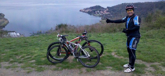 Giro pre gara nel parco dei 2 laghi
