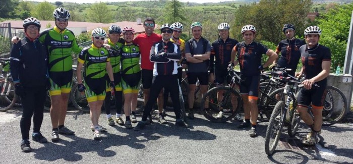 Sentiero natura Assura Morrano Pussione con MTB Morlupo