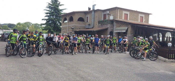 Primo raduno “Cannondale Maniacs” nel Parco di Veio