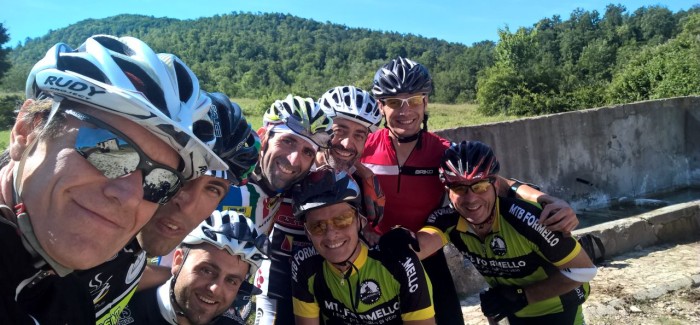 Sui Monti Sabini con gli amici di Extreme Bike