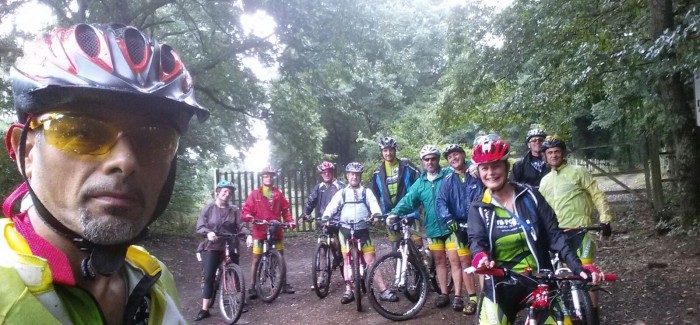 Giro nel Parco di Veio sotto la pioggia