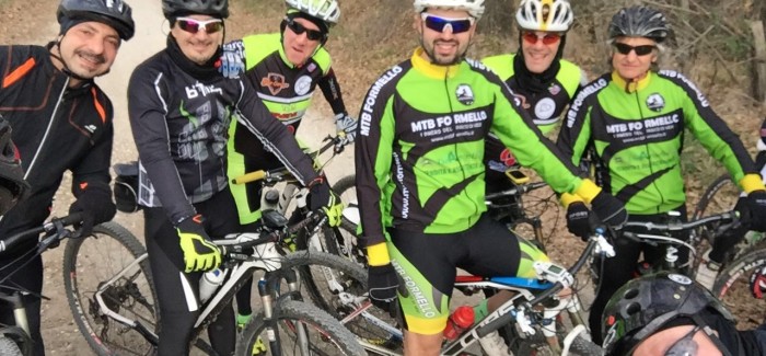 Nel Parco di Veio con gli amici Extreme Bike