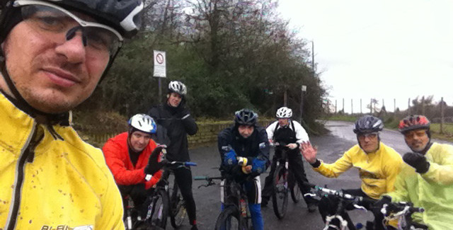 Giro XC fangoso nel Parco di Veio