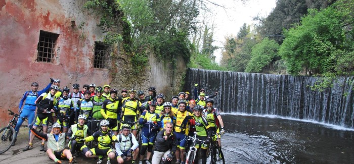 Nel Parco di Veio con gli amici di Valmontone e Monterotondo