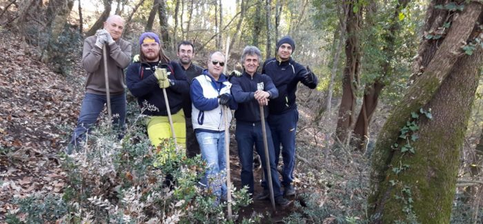 Manutenzione sentieri: riaperto il Canyon, lavori in corso sul Falco