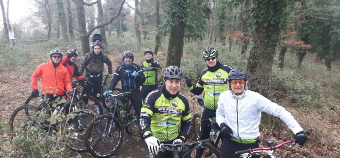 Testando il nuovo trail Capra nel Veio Bike Park