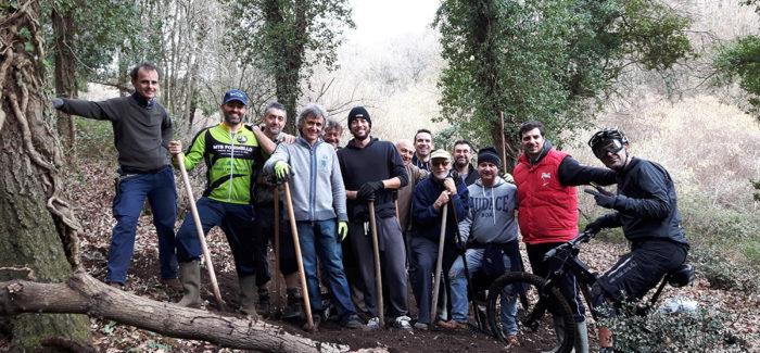 Test e rifiniture sul trail “La Pecora”
