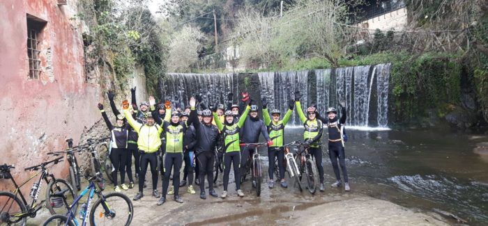 Uscita nel Parco di Veio pieno di bikers