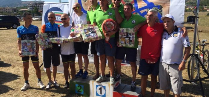 MTB Formello sul podio alla 6h MTB di Fiuggi 2017