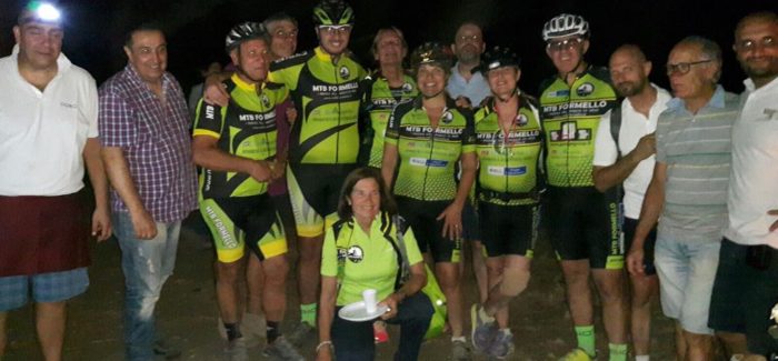 Pedalata notturna in occasione di “Veio sotto le stelle”