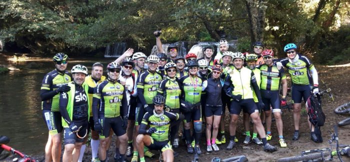 Monte Gelato e Calcata con gli amici di Castelli Romani MTB