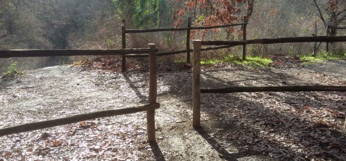 Messa in sicurezza incrocio sentiero Pecora