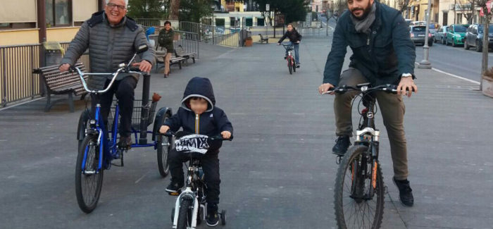 Tre generazioni in bicicletta!