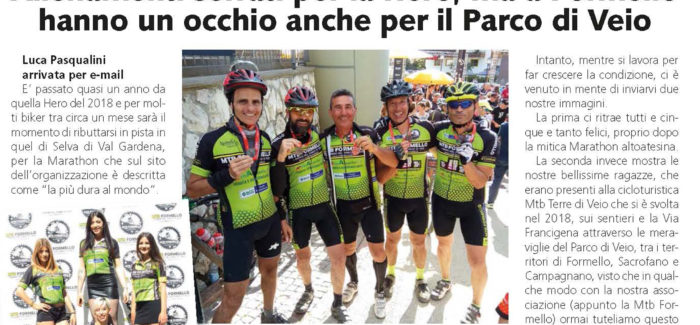 Su MTB Magazine Maggio 2019 si parla di MTB Formello