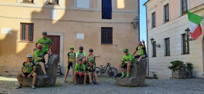 Una insolita pedalata a Calcata