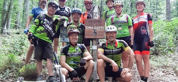 Sulla Cima Coppi di Monte Fogliano