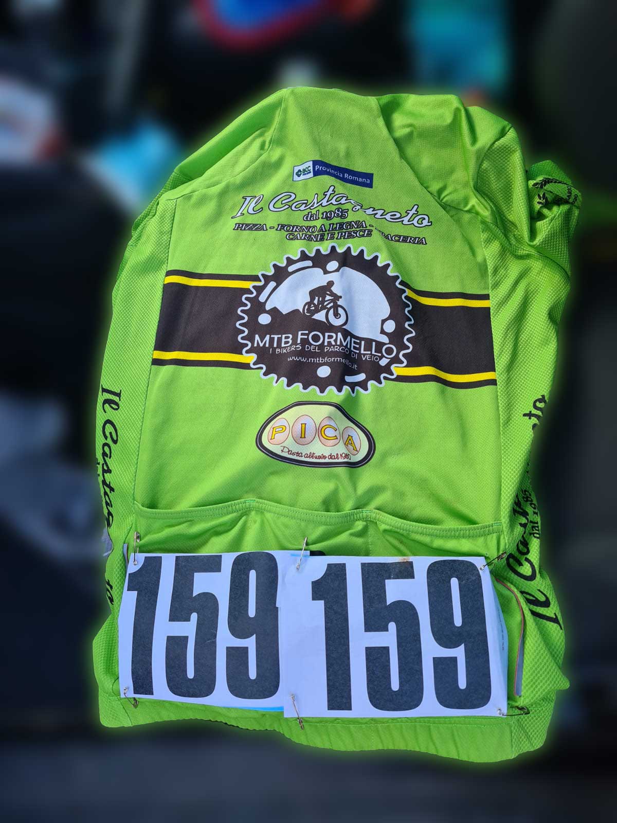 Maglia della MTB formello di Luca Ronconi