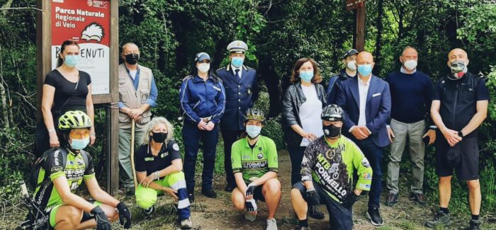 Inaugurato il Sentiero 5 nel Parco di Veio tra Le Rughe e le Valli del Sorbo
