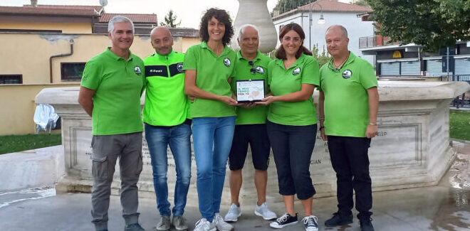 MTB Formello premiata dal Comune di Formello durante la “Giornata della Solidarietà e della Sicurezza – il Mio Tempo per Te”
