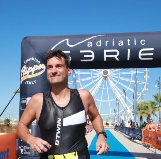 Triathlon olimpico: soddisfazione per Pierluca a Cesenatico